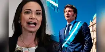 María Corina Machado felicita a Javier Milei tras su victoria electoral en Argentina María Corina Machado felicita a Javier Milei tras su victoria electoral en Argentina