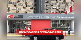 Mi primera chamba: MTC busca bachilleres y titulados para puestos con sueldos entre los S/3.000 y S/5.000
