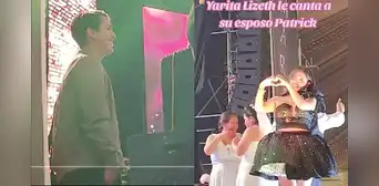 ¡Se aman! Yarita Lizeth le cantó a su esposo Patrick en concierto: "Hasta el fin del mundo"