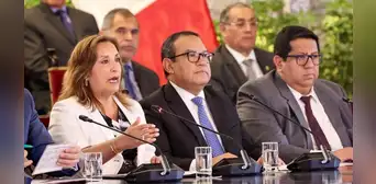 Dina Boluarte sobre cambios en su Gabinete a casi un año de gestión: “No tenemos apuro” Dina Boluarte sobre cambios en su Gabinete a casi un año de gestión: “No tenemos apuro”