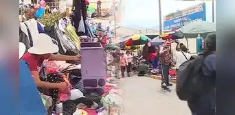Ambulantes toman la vía pública y se apoderan del ingreso al Hospital San Juan de Lurigancho Ambulantes toman la vía pública y se apoderan del ingreso al Hospital San Juan de Lurigancho