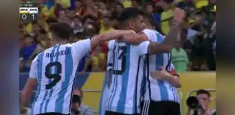 Otamendi hizo historia para Argentina: así fue el gol que le quitó el invicto a Brasil en Eliminatorias