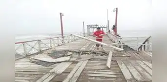 Esperan respuesta de la Marina para que intervengan muelle en Huanchaco