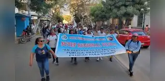 Protestas en Piura: profesores acatarán paro este jueves 23 Protestas en Piura: profesores acatarán paro este jueves 23