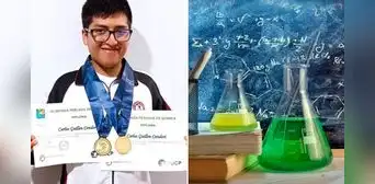¡Orgullo puneño! Estudiante de tercer grado ocupa el primer puesto en la olimpiada nacional de Química ¡Orgullo puneño! Estudiante de tercer grado ocupa el primer puesto en la olimpiada nacional de Química