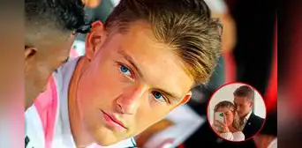 Oliver Sonne fabricó canilleras con la foto de su enamorada, pero Reynoso no lo hizo debutar Oliver Sonne fabricó canilleras con la foto de su enamorada, pero Reynoso no lo hizo debutar