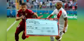 Hincha peruano no tuvo fe, apostó a favor de Venezuela y perdió todos los ahorros de su vida