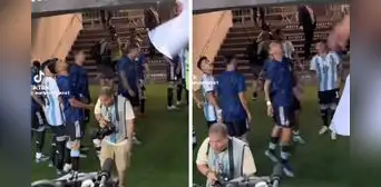 Ángel Di María respondió furioso con escupitajo a hinchas brasileños en el Maracaná