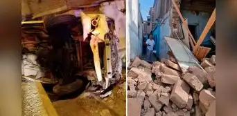 Cercado de Lima: combi con más de S/30.000 en papeletas chocó contra una vivienda Cercado de Lima: combi con más de S/30.000 en papeletas chocó contra una vivienda