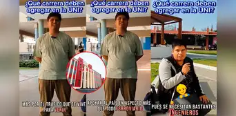 ¿Qué nuevas carreras se debe incluir en la UNI? Estudiantes asombran al pedir Ingeniería de Transportes ¿Qué nuevas carreras se debe incluir en la UNI? Estudiantes asombran al pedir Ingeniería de Transportes