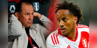 André Carrillo admite su bajo nivel y lamenta no poder ayudar a Juan Reynoso: "Nos duele" André Carrillo admite su bajo nivel y lamenta no poder ayudar a Juan Reynoso: "Nos duele"