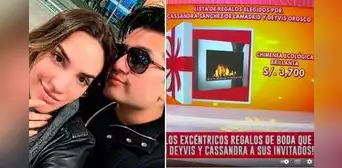 ¿Cuáles fueron los costosos regalos que Deyvis Orosco y Cassandra Sánchez pidieron para su boda? ¿Cuáles fueron los costosos regalos que Deyvis Orosco y Cassandra Sánchez pidieron para su boda?