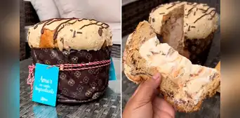 Peruana encuentra panetón relleno de helado y usuarios reaccionan: “Que también saquen de cerveza” Peruana encuentra panetón relleno de helado y usuarios reaccionan: “Que también saquen de cerveza”