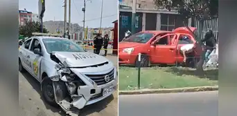 Rímac: delincuentes asaltan vehículo en avenida Alcázar, disparan contra pasajeros y huyen en motos Rímac: delincuentes asaltan vehículo en avenida Alcázar, disparan contra pasajeros y huyen en motos