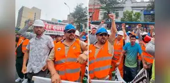 Miraflores: trabajadores protestan contra ordenanza municipal que habría paralizado 20 obras