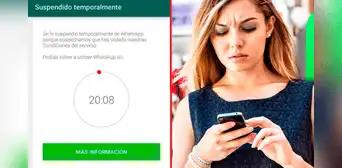 ¿Suspendieron tu cuenta de WhatsApp? Entérate qué debes hacer para librarte de ese castigo
