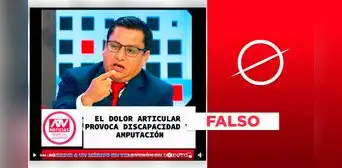 Ministro de Salud no impulsa en TV "crema curativa" contra el dolor articular: el video es falso