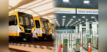 Así lucen las estaciones de la Línea 2 del Metro de Lima, que funcionará desde el 21 de diciembre