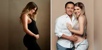 Brunella Horna y Richard Acuña se convierten en padres y celebran el nacimiento de su hijo Alessio