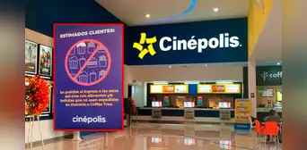 Cinépolis continúa impidiendo que clientes ingresen con sus propios alimentos a las salas de cine Cinépolis continúa impidiendo que clientes ingresen con sus propios alimentos a las salas de cine