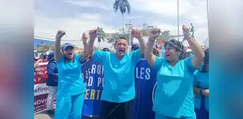 Personal de salud sigue en las calles buscando aumento salarial Personal de salud sigue en las calles buscando aumento salarial