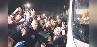 Medio Oriente: intercambian con éxito la primera tanda de rehenes por presos palestinos