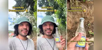 Youtuber uruguayo compra INCA KOLA para llevarla a su país, pero pasó algo insólito: "Se volvió transparente" Youtuber uruguayo compra INCA KOLA para llevarla a su país, pero pasó algo insólito: "Se volvió transparente"