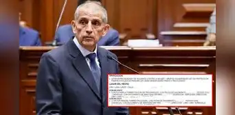 Ministro del Interior responde sobre denuncias por violencia contra su hermana: "Todo está en paz" Ministro del Interior responde sobre denuncias por violencia contra su hermana: "Todo está en paz"
