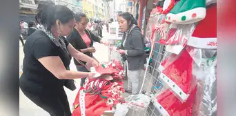 Ventas por Navidad y Año Nuevo retrocederían cerca de 30%