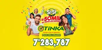 Pozo Millonario EN VIVO: últimos resultados de La Tinka, boliyapa, sí o sí y más hoy, 26 de noviembre