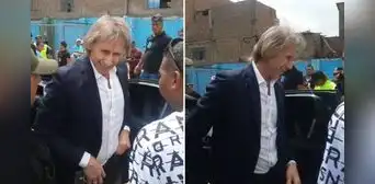 Ricardo Gareca llegó al Alberto Gallardo y alborotó a todos los hinchas: "Profe, está cansadito" Ricardo Gareca llegó al Alberto Gallardo y alborotó a todos los hinchas: "Profe, está cansadito"