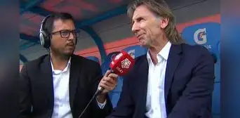 Ricardo Gareca y su incómoda respuesta tras ser consultado sobre la selección peruana
