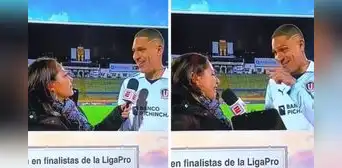 Paolo Guerrero y su hilarante reacción cuando le preguntaron: "¿Se le metió la 'U' en el corazón?" Paolo Guerrero y su hilarante reacción cuando le preguntaron: "¿Se le metió la 'U' en el corazón?"