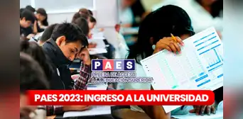 ¿A qué hora se da la PAES 2023 HOY y qué debo llevar?