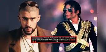Bad Bunny es nombrado como el nuevo 'Rey del pop' y usuarios 'estallan': "¿Esto es un chiste?" Bad Bunny es nombrado como el nuevo 'Rey del pop' y usuarios 'estallan': "¿Esto es un chiste?"