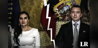 Vicepresidenta de Ecuador afirma distanciamiento con Noboa y pide diálogo: "No abandono el barco"
