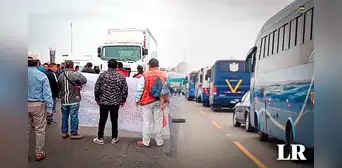 Frontera Perú-Chile bloqueada por paro de transportistas en Tacna: ¿qué exigen? Frontera Perú-Chile bloqueada por paro de transportistas en Tacna: ¿qué exigen?
