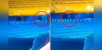 Aparece 'fantasma' en La Bombonera: hinchas de Boca hacen viral video de una silueta negra Aparece 'fantasma' en La Bombonera: hinchas de Boca hacen viral video de una silueta negra