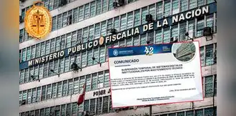 Fiscalía suspende su sistema digital por "mantenimiento" en plena investigación contra Patricia Benavides Fiscalía suspende su sistema digital por "mantenimiento" en plena investigación contra Patricia Benavides