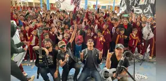 “Dile no al reguetón”: banda de rock ofrece conciertos gratuitos en colegios de Cusco “Dile no al reguetón”: banda de rock ofrece conciertos gratuitos en colegios de Cusco