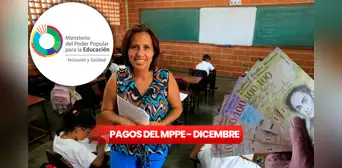 Pagos MPPE, diciembre 2023: ÚLTIMAS NOTICIAS de la primera quincena, bonos, aguinaldos y montos Pagos MPPE, diciembre 2023: ÚLTIMAS NOTICIAS de la primera quincena, bonos, aguinaldos y montos