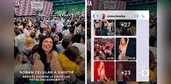 Roba iPhone tras concierto de Taylor Swift y devuelve fotos a su dueña: “El ladrón era swiftie” Roba iPhone tras concierto de Taylor Swift y devuelve fotos a su dueña: “El ladrón era swiftie”