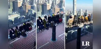 La nueva atracción del Top of The Rock en Nueva York: recrea una icónica foto del rascacielos La nueva atracción del Top of The Rock en Nueva York: recrea una icónica foto del rascacielos