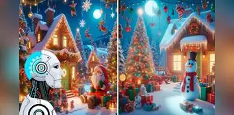 ¿Cómo crear postales navideñas con IA que podrás mandar por WhatsApp o compartir en Facebook? ¿Cómo crear postales navideñas con IA que podrás mandar por WhatsApp o compartir en Facebook?