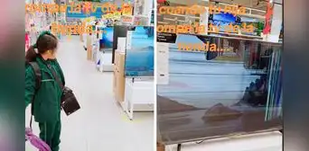 Niña rompió televisor en supermercado de Cusco y usuarios de TikTok cuestionan: "¿Pagaron?” Niña rompió televisor en supermercado de Cusco y usuarios de TikTok cuestionan: "¿Pagaron?”