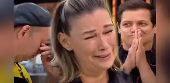 Mónica Zevallos rompe en llanto al recibir sorpresa de sus hijos en ‘El gran chef: famosos': “Hermosos” Mónica Zevallos rompe en llanto al recibir sorpresa de sus hijos en ‘El gran chef: famosos': “Hermosos”