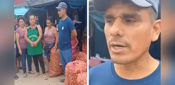 Comerciante regala sacos de limón a sus clientes por Navidad: "¿Las grandes tiendas para cuándo?" Comerciante regala sacos de limón a sus clientes por Navidad: "¿Las grandes tiendas para cuándo?"