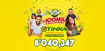 Pozo Millonario EN VIVO: últimos resultados de La Tinka, Boliyapa, Sí o Sí y más hoy, 3 de diciembre Pozo Millonario EN VIVO: últimos resultados de La Tinka, Boliyapa, Sí o Sí y más hoy, 3 de diciembre