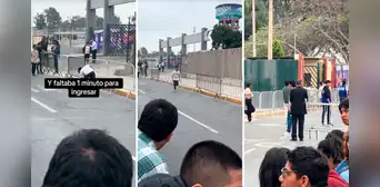 Postulante de San Marcos pierde su DNI y regresa a buscarlo a solo 1 minuto del cierre de puertas Postulante de San Marcos pierde su DNI y regresa a buscarlo a solo 1 minuto del cierre de puertas