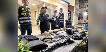 Alertan sobre tráfico de explosivos y armas en la sierra de La Libertad
